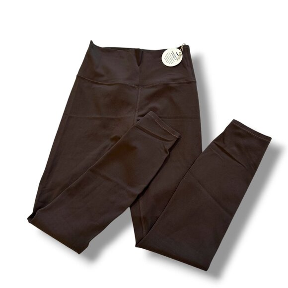 Vuori All The Feels Leggings XS Java Brown High Waist Performance Activewear NWT - Picture 4 of 5